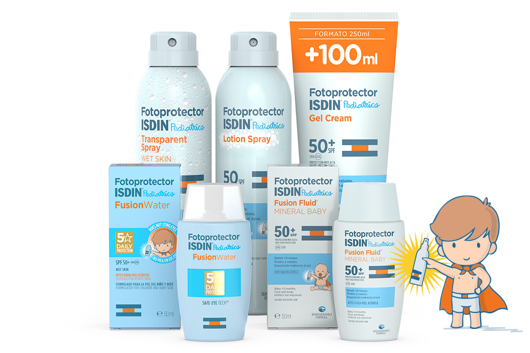 Solares pediátricos Isdin